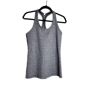 Lululemon Grey Racerback Tank Top nulu